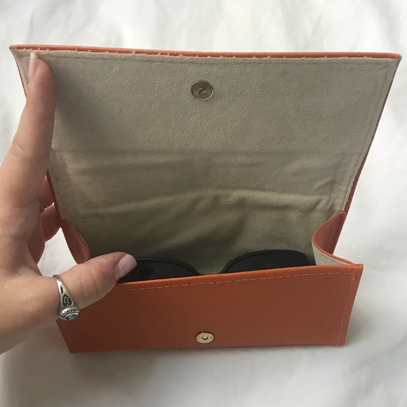 Tory Burch black square glasses with case